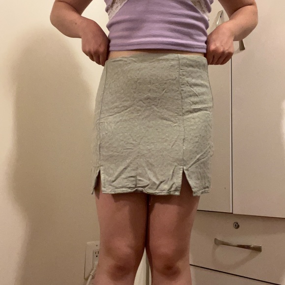 forever 21 sage green skirt - Picture 1 of 4